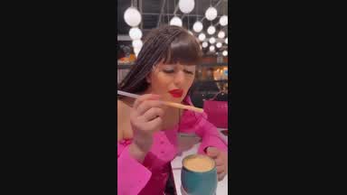 Cappuccino hearts on my tongue