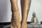 feet with French