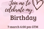 My birthday🎊
