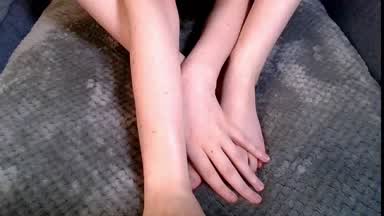 Using my new pedicure set