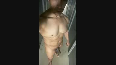 Going outside nude