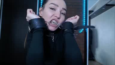 bdsm, hairy pussy, whip, leather boots