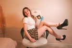 Amazing feet of a beautiful lady