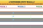 OCTOBER NUT CUMpetition
