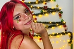 look red