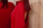 sexy red lips and dress for you