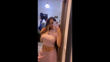 Nipple pierce tease 🍒