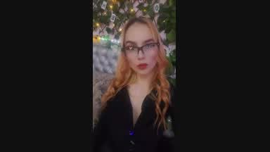 With glasses