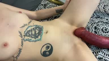 pussy rubbing on my horsecock