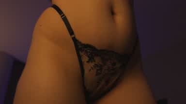Teasing with panties