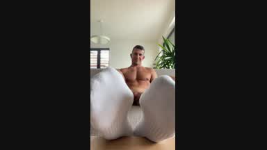 muscle beast :p โ White socks domination