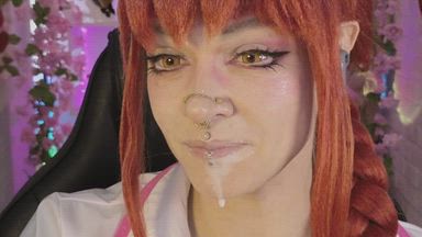 Nurse Makima POV Blowjob and pussy fucking