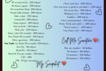 likechocolatee — Full Menu <3