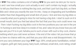 Cock Rating Big Cocks Only Degrading SPH