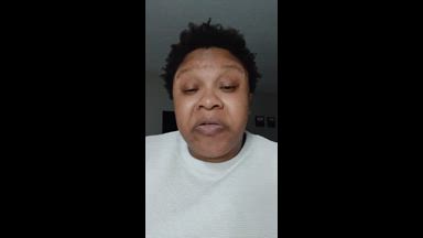 The bitch wont shut up.