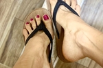 Pleasure in flip flops