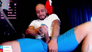 this gush toy makes my cock hard