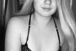 girl in black