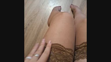 margo โ Sexy legs in Stockings