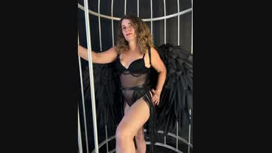 Sexy black angel