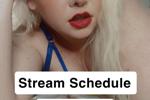 Stream Schedule
