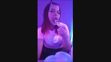 Creamy blowjob