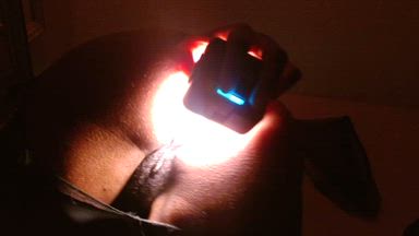 it glows in my butt