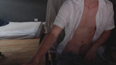 chris — Cock showoff and jerking session