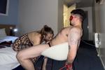 Mr loves being tied up