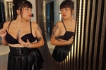 My leather skirt