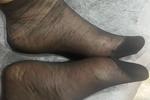 My nylon feet