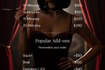 Menu for custom video