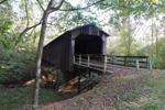 Covered Bridge in vintage outfit