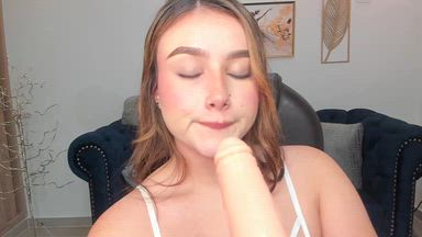 Messy blowjob