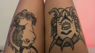 my leg tattoos