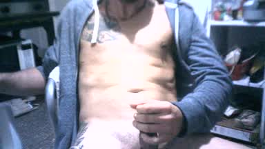 6 min jerking and cum