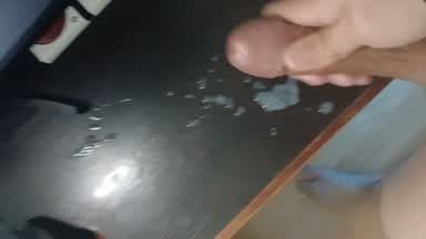 POV HUGE Cumshot
