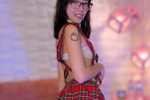 your sweet schoolgirl is ready to play 😎
