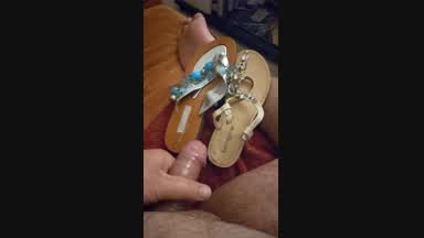 Cumming on shoes