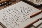 Handwritten Letter for U :3