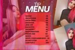 Personal tipping menu