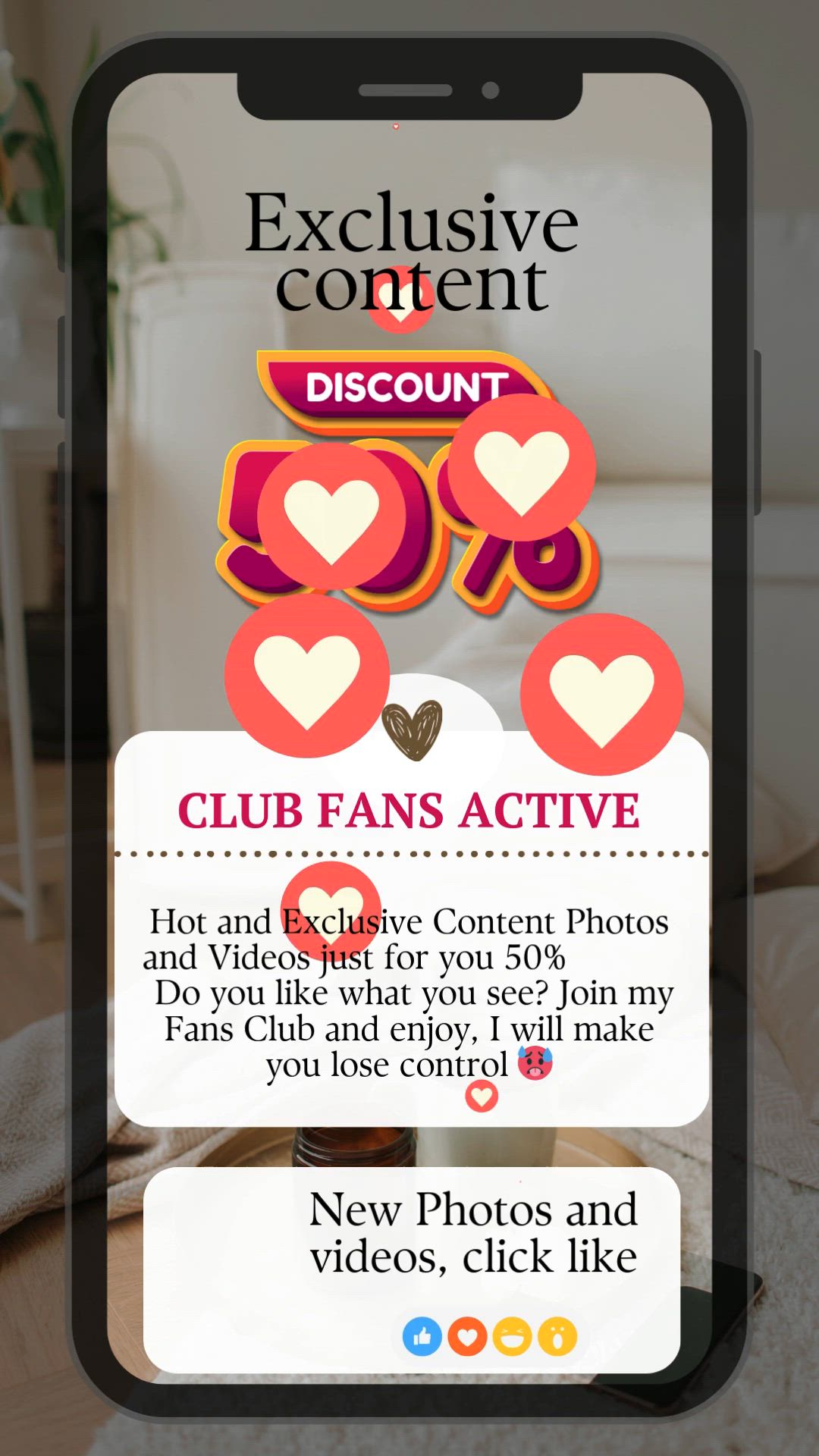 EXCLUSIVE PHOTOS AND VIDEOS FOR FANS