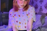 in blu light