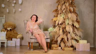 delicate outfit for Christmas