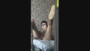 Yan put the finger in tight ass