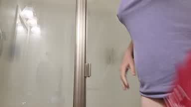 Spying on Goddess in the Shower