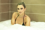 In the shower