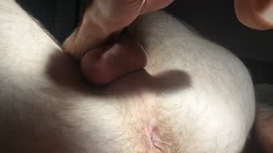 Anal play with Toy