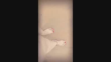 My feel on yur cock!!! 👣