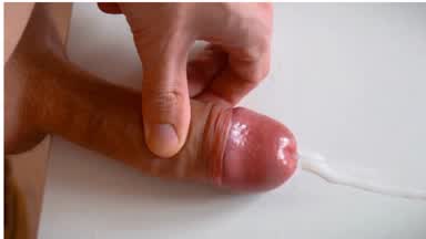 Cum on table CloseUp